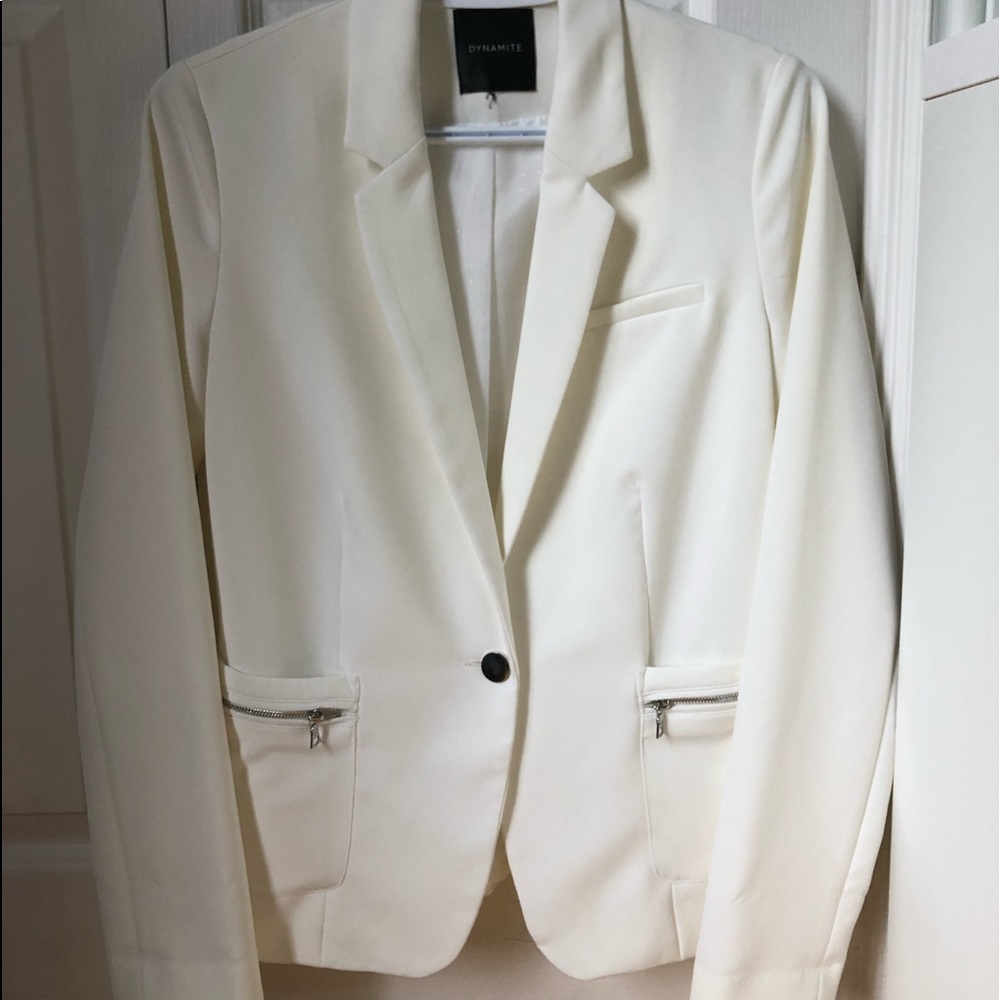 White Blazer
